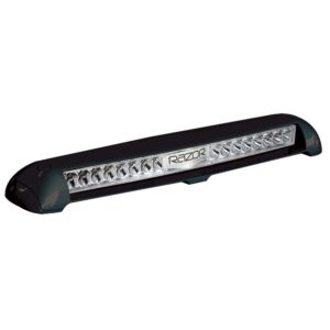 Lumitec Razor Light Bar – Flood – Black Housing – Flush Mount