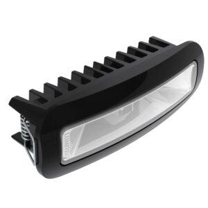 Lumitec Capri3 Spreader Light – White/Red Dimming – Black Housing