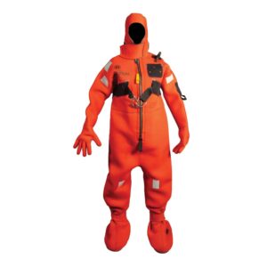 Mustang Neoprene Cold Water Immersion Suit w/Harness – Red – Adult Universal