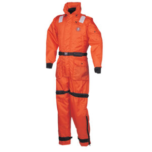 Mustang Deluxe Anti-Exposure Coverall & Work Suit – Orange – XS