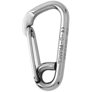 Wichard Asymmetric Carbine Hook – Length 60mm – 1/4″