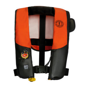 Mustang HIT Inflatable PFD f/Law Enforcement – Orange/Black – Automatic/Manual