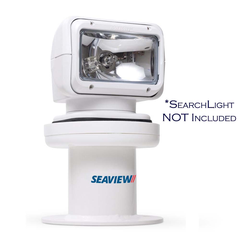 Seaview 6.38″ Vertical Searchlight & Thermal Camera Mount w/8″ Round Base Plate Seaview 6.38″ Vertical Searchlight & Thermal Camera Mount w/8″ Round Base Plate
