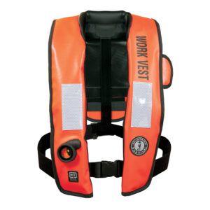 Mustang HIT&trade; Inflatable Work Vest – Orange – Automatic/Manual