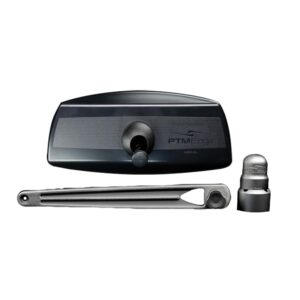 PTM Watersports UCX-17 PRO Pontoon Mirror/Bracket Kit – Titanium Grey