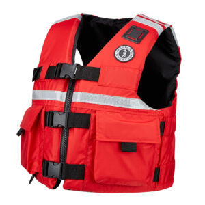 Mustang SAR Vest w/SOLAS Reflective Tape – Red – XXXL