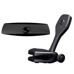 PTM Watersports Mirror/Bracket Kit w/VR-140 Elite Mirror & ZXR-320 (Black)