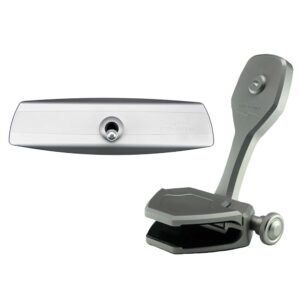 PTM Watersports Mirror/Bracket Kit w/VR-140 Elite Mirror & ZXR-360 (Silver)