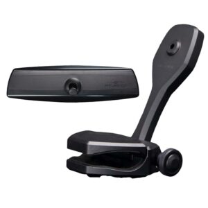 PTM Watersports Mirror/Bracket Kit w/VR-140 PRO Mirror & ZXR-361 (Black)