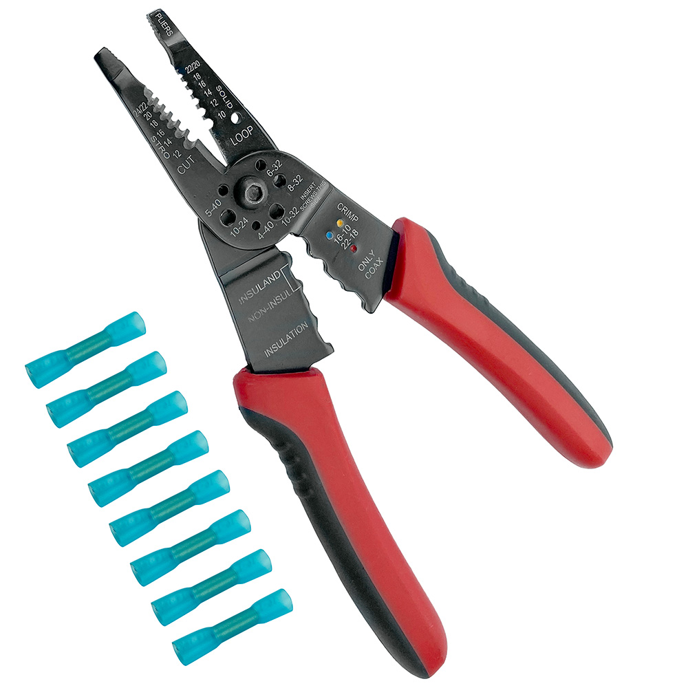T-H Marine Heat Shrink Kit w/6-In-1 Wire Tool & Connectors T-H Marine Heat Shrink Kit w/6-In-1 Wire Tool & Connectors