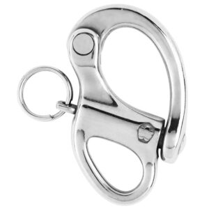 Wichard 2″ Snap Shackle w/Fixed Eye – 50mm