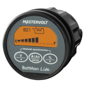 Mastervolt BattMan Lite Battery Monitor – 12/24V