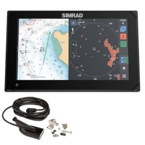 Simrad NSX&trade; 3009 9″ Combo Chartplotter & Fishfinder w/HDI Transducer