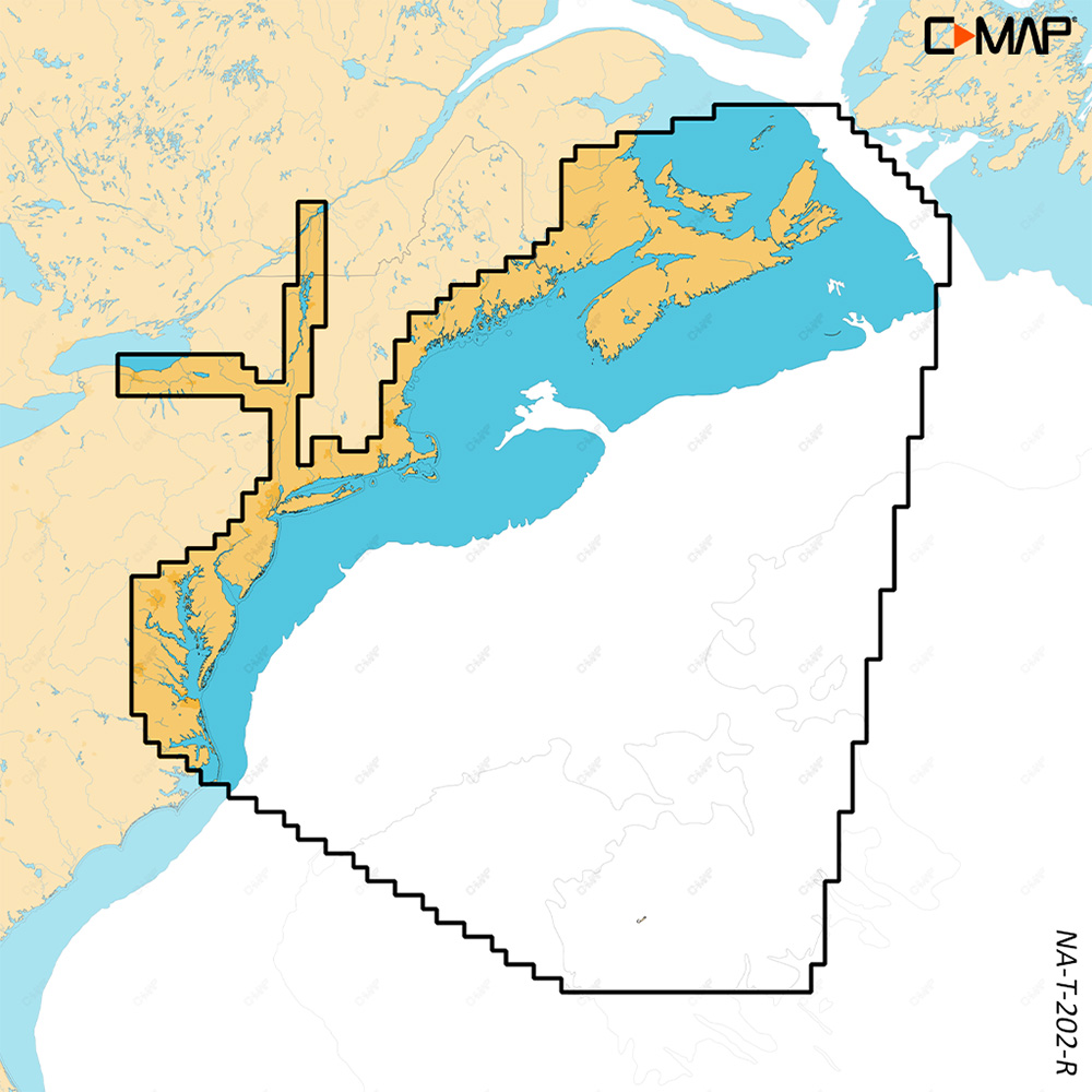 C-MAP REVEAL™ X – Nova Scotia to the Chesapeake Bay C-MAP REVEAL™ X – Nova Scotia to the Chesapeake Bay