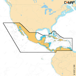 C-MAP REVEAL&trade; X – Central America & Caribbean