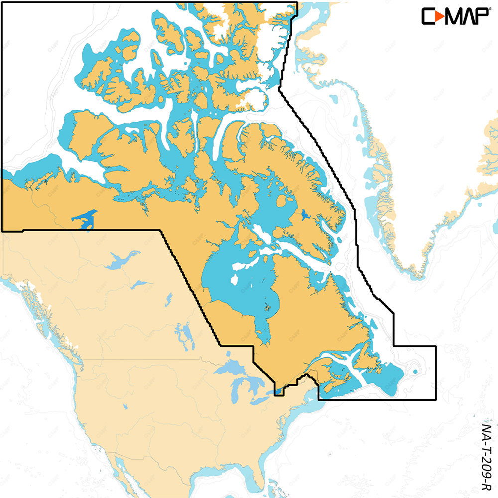 C-MAP REVEAL™ X – Canada North & East C-MAP REVEAL™ X – Canada North & East