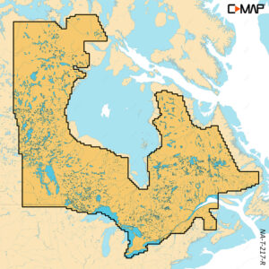 C-MAP REVEAL&trade; X – Canada Lakes Insight East HD