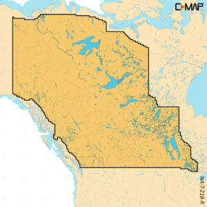 C-MAP REVEAL&trade; X – Canada Lake Insight West HD