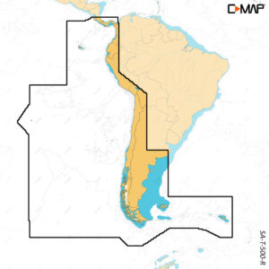 C-MAP REVEAL&trade; X – Costa Rica Chile & Falklands