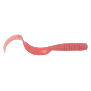 Berkley Gulp!&reg; Saltwater Grub – 5″ – Pink Shine