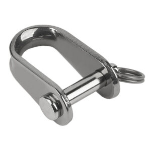 Schaefer Stamped “D” Shackle – 1/4″