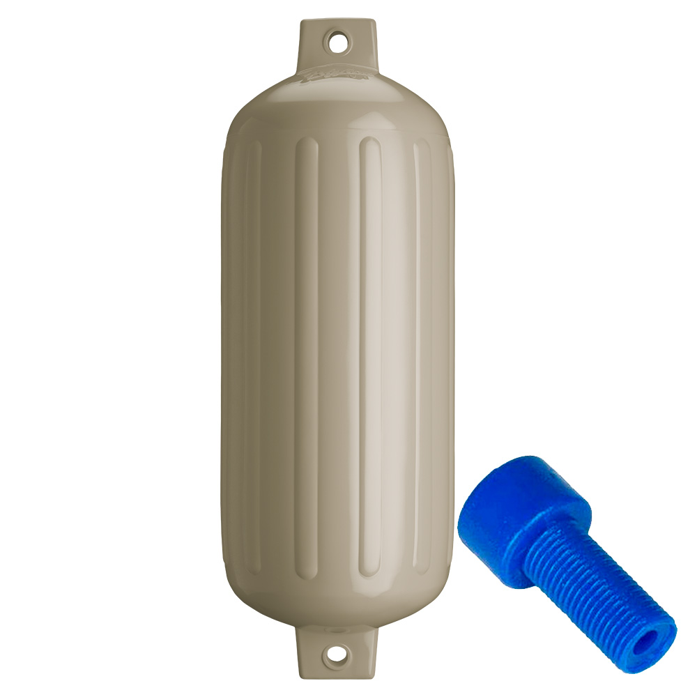 Polyform G-6 Twin Eye Fender 11″ x 30″ – Sand w/Adapter Polyform G-6 Twin Eye Fender 11″ x 30″ – Sand w/Adapter