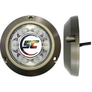 Shadow-Caster SC3 Series Underwater Light – Full-Color Change – 12-Color Standard or Unlimited Colors w/Shadow-NET&reg;
