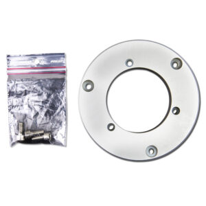 Lopolight Circular Baseplate f/Horizontal Mount Lights – Aluminum – Silver