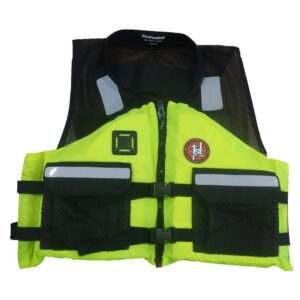 First Watch AV-5001 Crew Vest – Hi-Vis Yellow – Large to XL