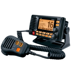 Uniden UM725 Fixed Mount VHF w/GPS & Bluetooth – Black