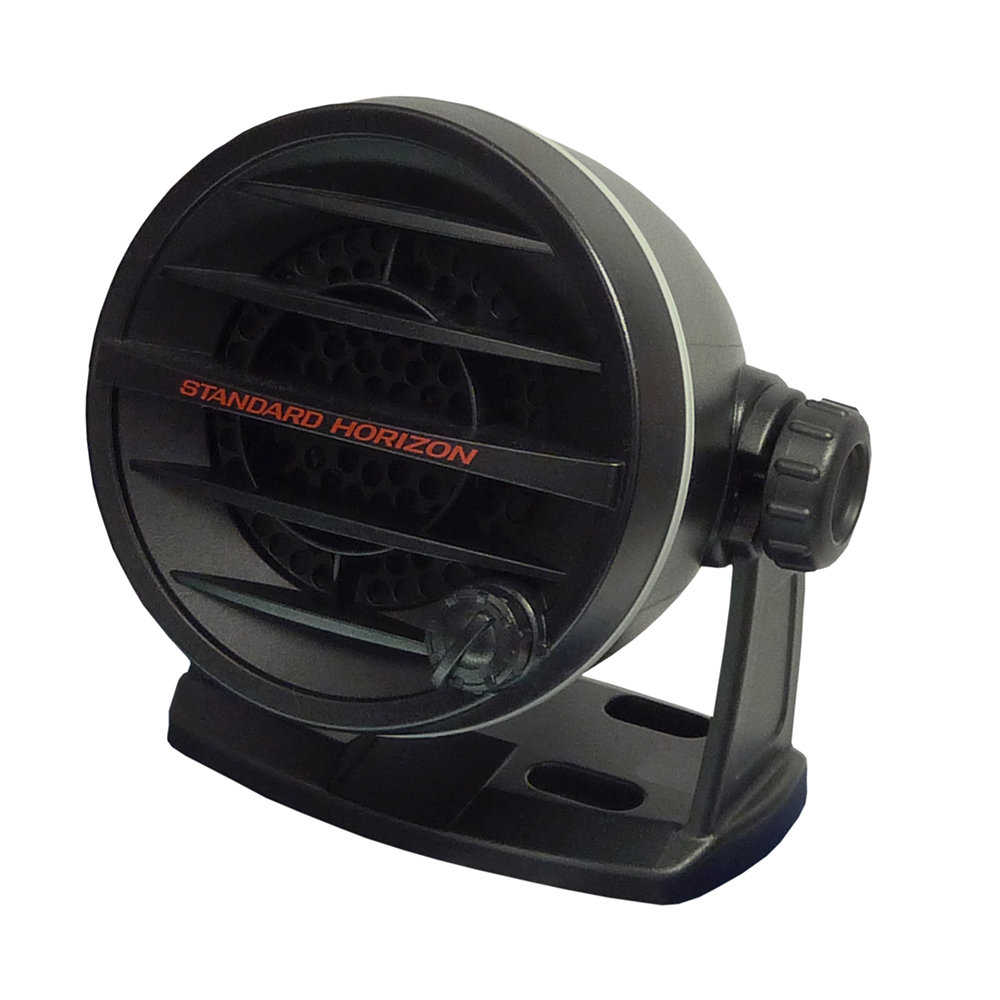 Standard Horizon 10W Amplified External Speaker – Black Standard Horizon 10W Amplified External Speaker – Black
