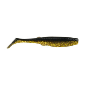 Berkley Gulp!&reg; Saltwater Paddleshad – 4″ – Black Gold