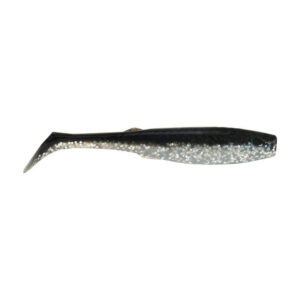 Berkley Gulp!&reg; Saltwater PaddleShad – 4″ – Black Silver
