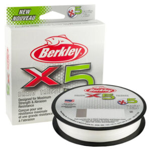 Berkley x5 Braid – 15/6 – 328yds – Crystal