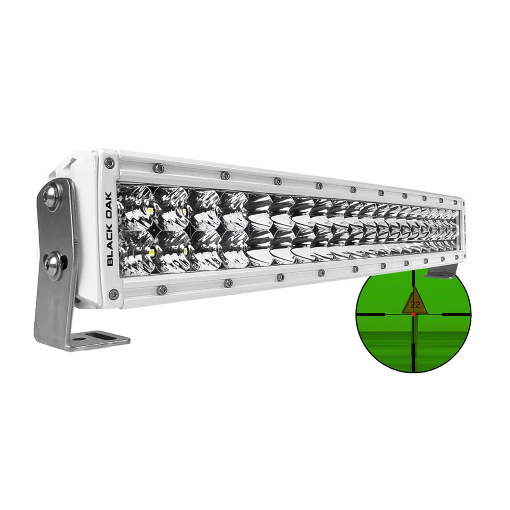 Black Oak Pro Series Double Row Combo Infrared 20″ 850nm Light Bar – White Black Oak Pro Series Double Row Combo Infrared 20″ 850nm Light Bar – White
