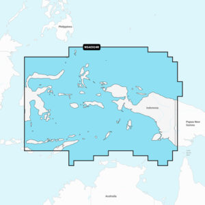 Garmin Navionics+ NSAE024R – Central West Papua & East Sulawesi – Marine Chart