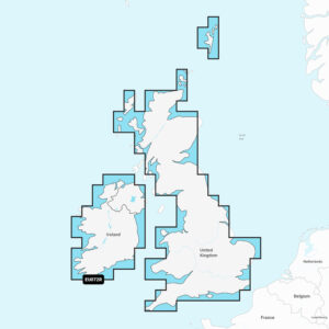 Garmin Navionics+ NSEU072R – U.K. & Ireland Lakes & Rivers – Marine Chart