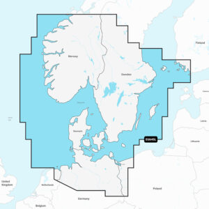 Garmin Navionics+ NSEU645L – Skagerrak & Kattegat – Marine Chart