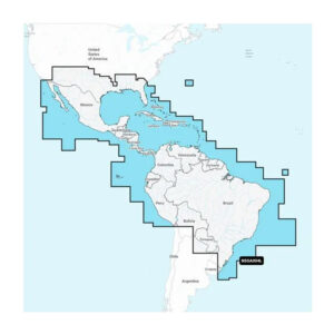 Garmin Navionics+&trade; NSSA004L – Mexico, the Caribbean to Brazil – Inland & Coastal Marine Chart