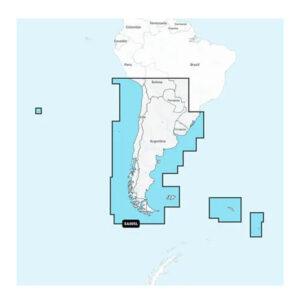 Garmin Navionics+&trade; NSSA005L – Chile, Argentina & Easter Island – Marine Chart