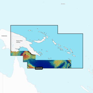 Garmin Navionics Vision+ NVAE025R – Papua New Guinea & Solomon Islands – Marine Chart