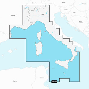 Garmin Navionics Vision+ NVEU012R – Mediterranean Sea, Central & West – Marine Chart