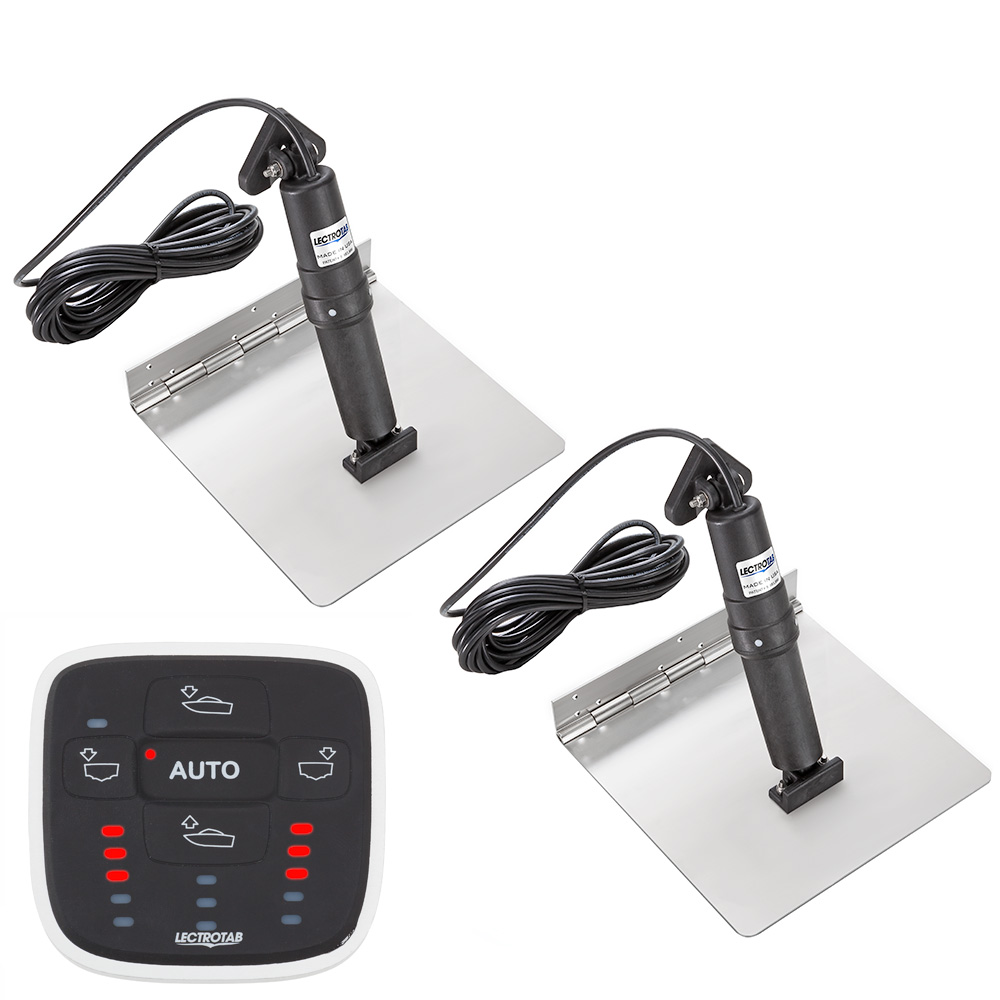 Lectrotab XKA Stainless Steel Trim Tab Kit w/ALC-1 Control – 12 x 9 Lectrotab XKA Stainless Steel Trim Tab Kit w/ALC-1 Control – 12 x 9