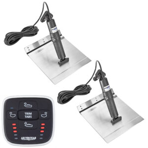 Lectrotab XKA Aluminum Alloy Trim Tab Kit w/MLC-1 Control – 9 x 12