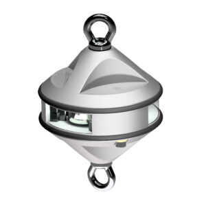 Lopolight Series 200-012 – Hoist Light – 2NM – White – Silver Housing