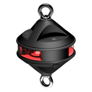 Lopolight Series 200-014 – Hoist Light – 2NM – Red – Black Housing