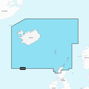 Garmin Navionics Vision+ NVEU043R – Iceland to Orkney – Marine Chart