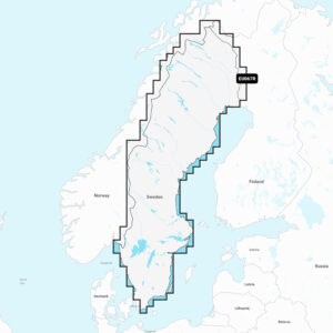 Garmin Navionics Vision+ NVEU067R – Sweden, Lakes & Rivers – Inland Marine Chart