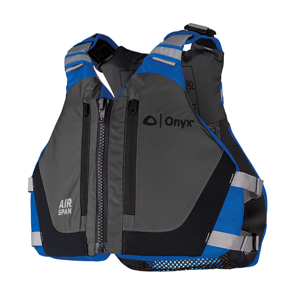 Onyx Airspan Breeze Life Jacket – XS/SM – Blue Onyx Airspan Breeze Life Jacket – XS/SM – Blue