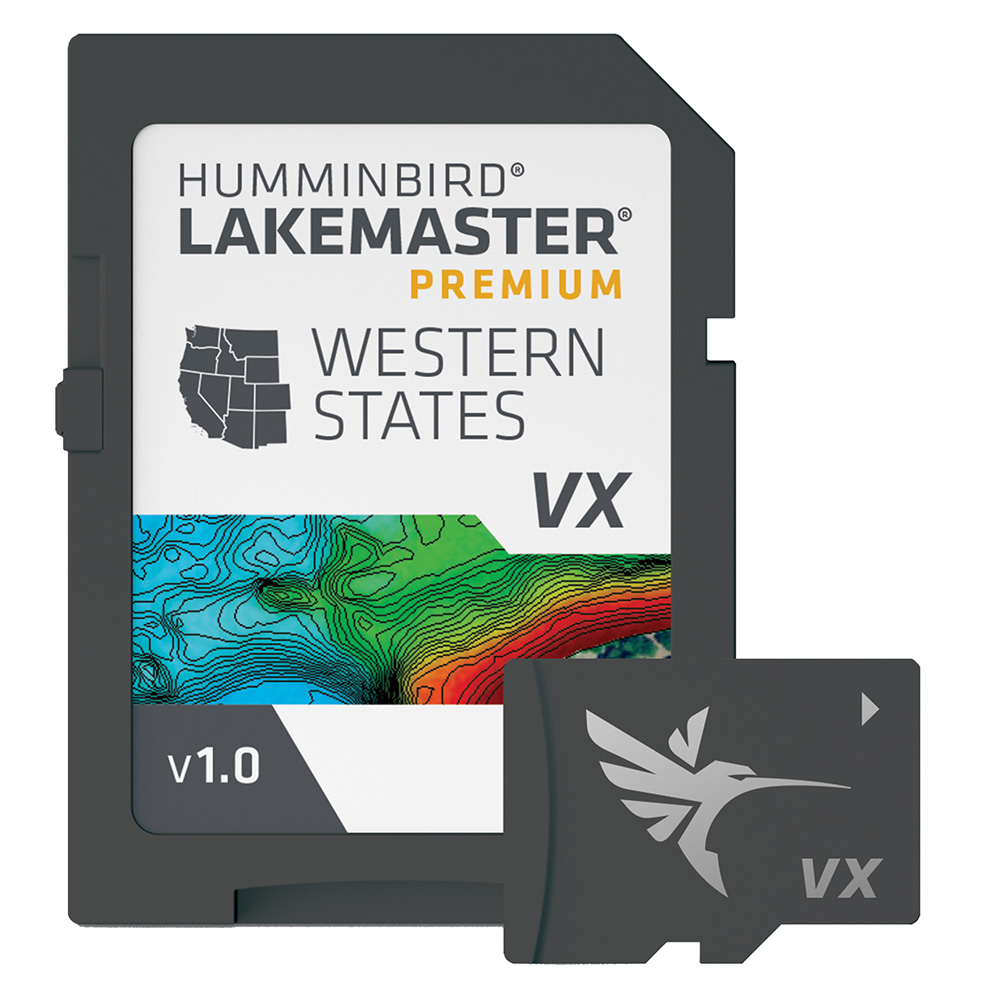 Humminbird LakeMaster® VX Premium – Western States Humminbird LakeMaster® VX Premium – Western States